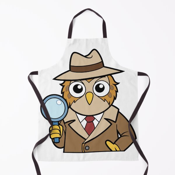 Item preview, Fluffy Owl Detective Solving designed and sold by omerfdln34.