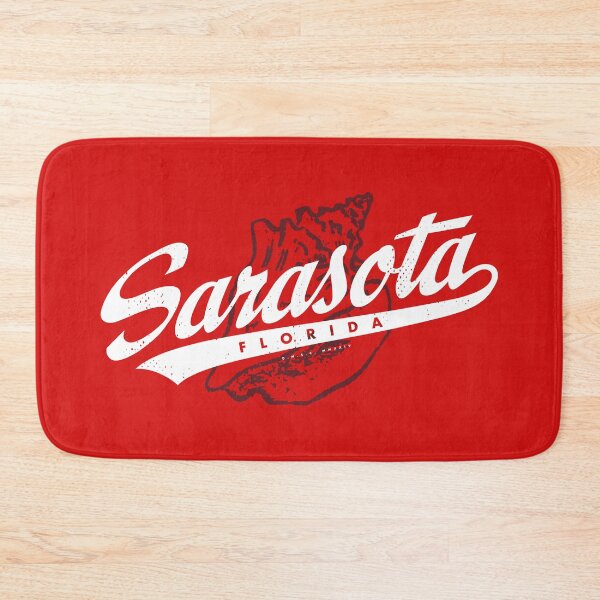Item preview, Sarasota Florida - Vintage Shell With Script designed and sold by deadmansupplyco.