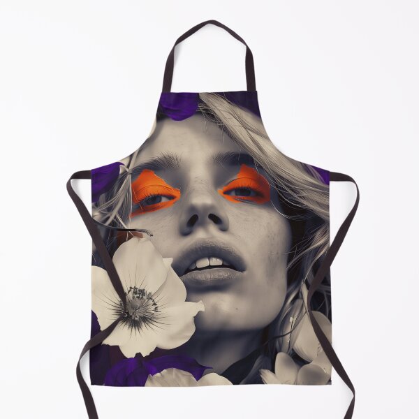 Item preview, Hollywood Actress Maya Hawke: Surreal Floral Feminine Portrait Art designed and sold by Mystikos Art.