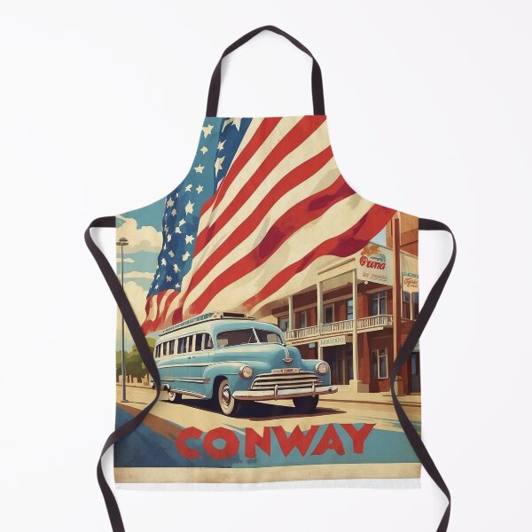 Item preview, Conway Arkansas USA Vintage Travel Tourism  designed and sold by TravelersGems.