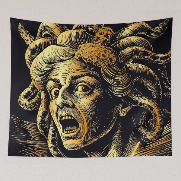 Item preview, Medusa Head designed and sold by CatCoconut-Art.
