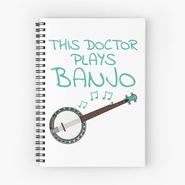 Item preview, This Doctor Plays Banjo, Banjoist Folk Musician designed and sold by doodlerob.