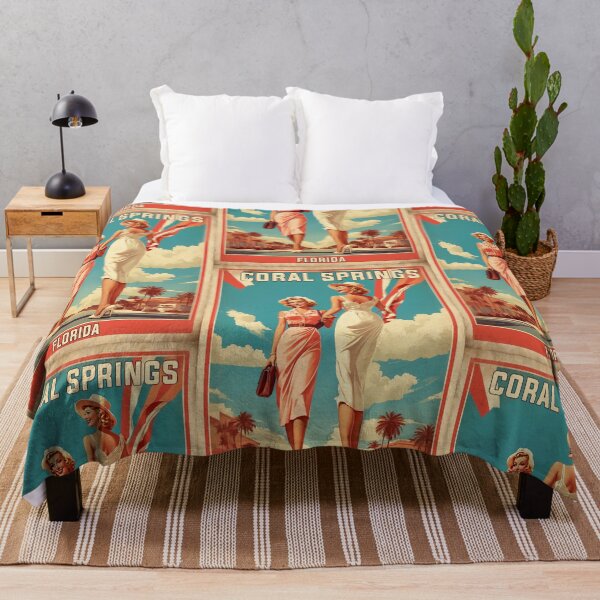 Item preview, Coral Springs Florida USA Vintage Travel Tourism  designed and sold by TravelersGems.