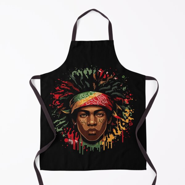 Item preview, Juneteenth African American Black History Face DreadlocksCopy of Temp designed and sold by Artistoos.
