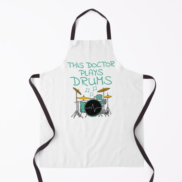 Item preview, This Doctor Plays Drums, Drum Kit Drummer Musician designed and sold by doodlerob.