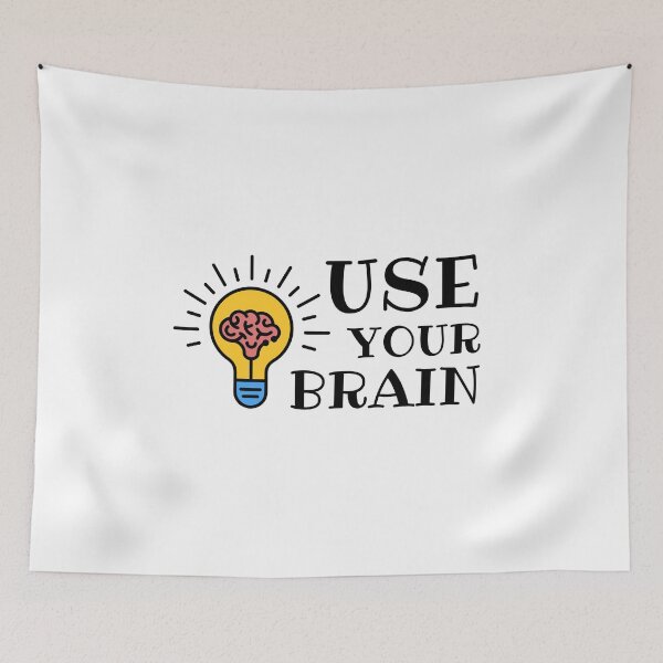 Item preview, Use Your Brain Bulb designed and sold by aipolohu.