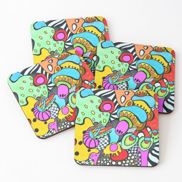 Item preview, 598. Kaleidoscopic Fusion of Shapes and Colors designed and sold by Veera Zukova.