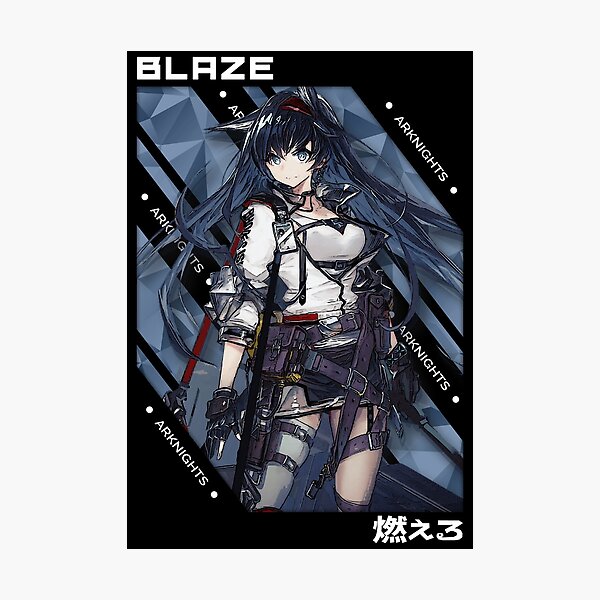 Item preview, Blaze - Arknights V.1 version blanche designed and sold by IZQIRO ART.