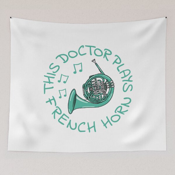 Item preview, This Doctor Plays French Horn, Hornist Brass Musician designed and sold by doodlerob.