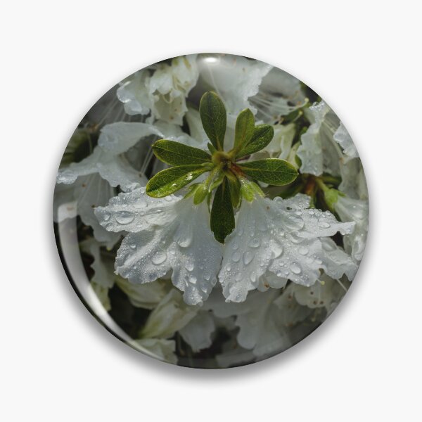 Item preview, Raindrops White Flowers  designed and sold by Kian  Burch.