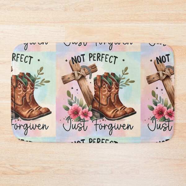 Item preview, Not perfect just forgiven! designed and sold by Pixelpenguin23.