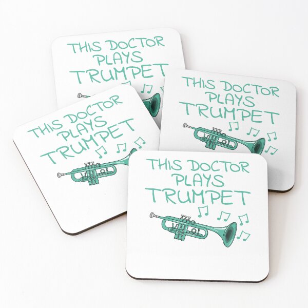 Item preview, This Doctor Plays Trumpet, Trumpeter Brass Musician designed and sold by doodlerob.