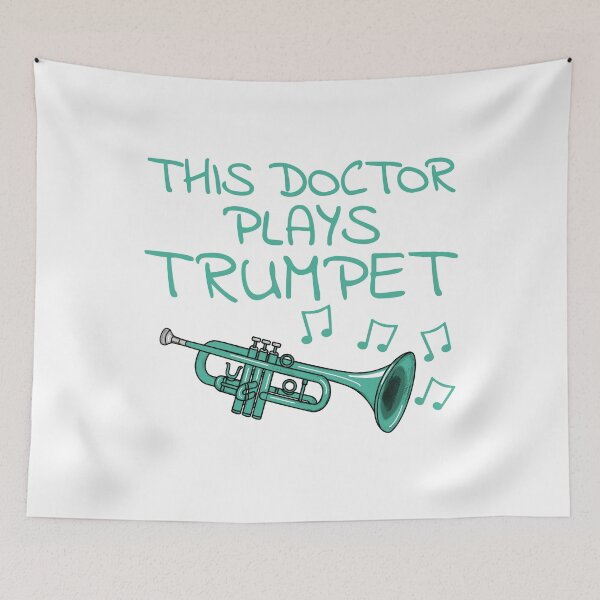 Item preview, This Doctor Plays Trumpet, Trumpeter Brass Musician designed and sold by doodlerob.