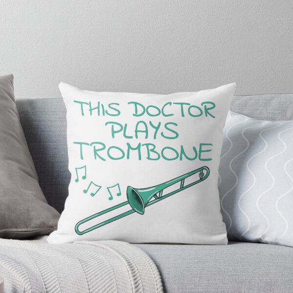 Item preview, This Doctor Plays Trombone, Trombonist Brass Musician designed and sold by doodlerob.