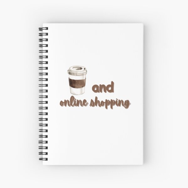 Item preview, Coffee and Online Shopping I Funny Quotes T Shirt designed and sold by Sshmorr.