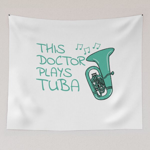 Item preview, This Doctor Plays Tuba, Tubaist Brass Musician designed and sold by doodlerob.
