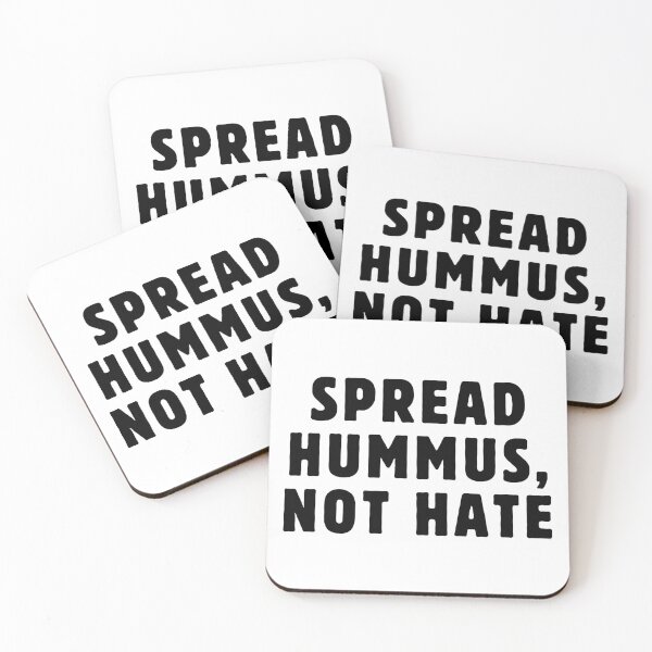 Item preview, SPREAD HUMMUS NOT HATE designed and sold by happinestSHOP.