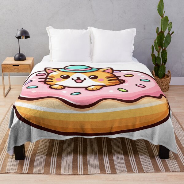 Item preview, Cat with Donut designed and sold by Delidream.