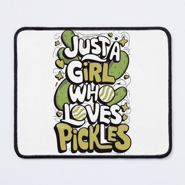Item preview, Just A Girl Who Loves Pickles designed and sold by 90's Misaki.