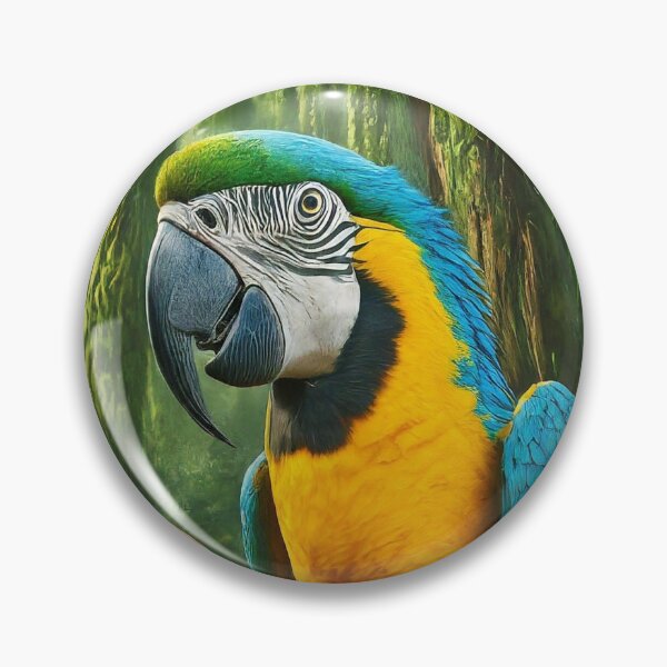 Item preview, Blue and Gold Macaw Close Up designed and sold by kyxur.