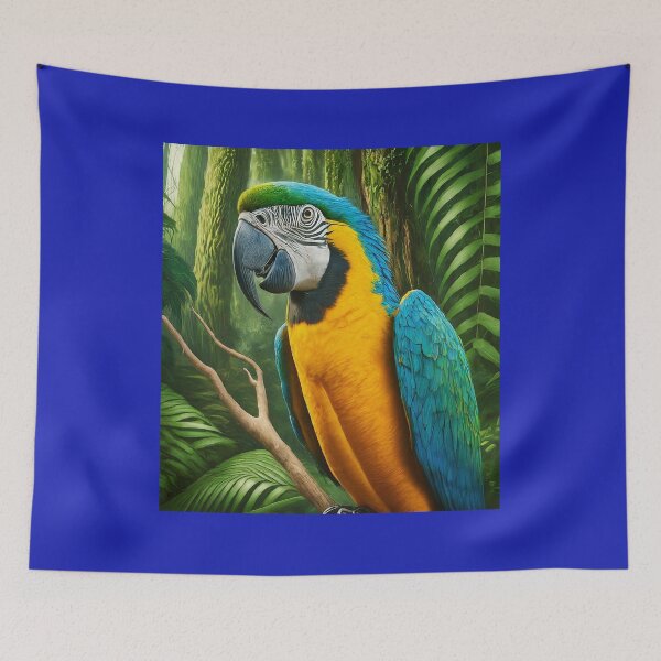 Item preview, Blue and Gold Macaw Close Up designed and sold by kyxur.
