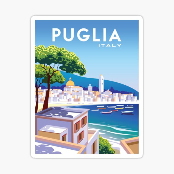 Item preview, Puglia Italy Travel designed and sold by skalihm.