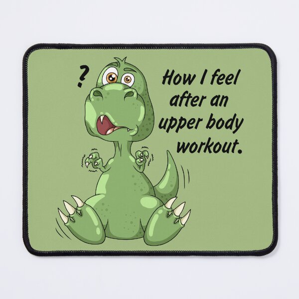 Item preview, T rex workout upper body workout designed and sold by ARTemyzz.