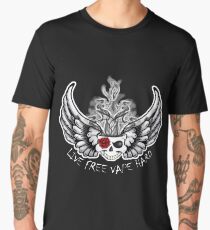 Live Free Vape Hard Men's Premium T-Shirt