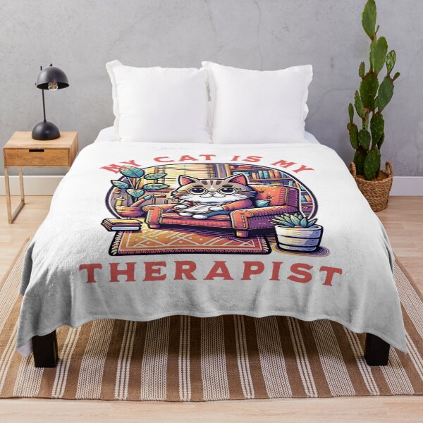 Item preview, My Cat is My Therapist designed and sold by Buyfastcart.