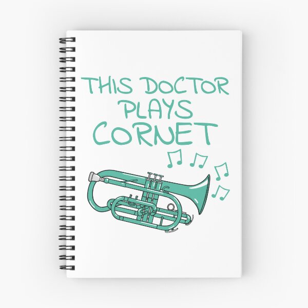 Item preview, This Doctor Plays Cornet, Cornetist Brass Musician designed and sold by doodlerob.