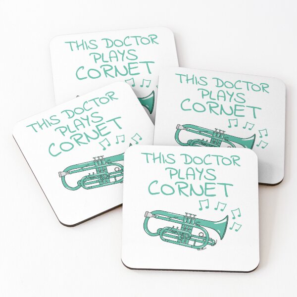 Item preview, This Doctor Plays Cornet, Cornetist Brass Musician designed and sold by doodlerob.