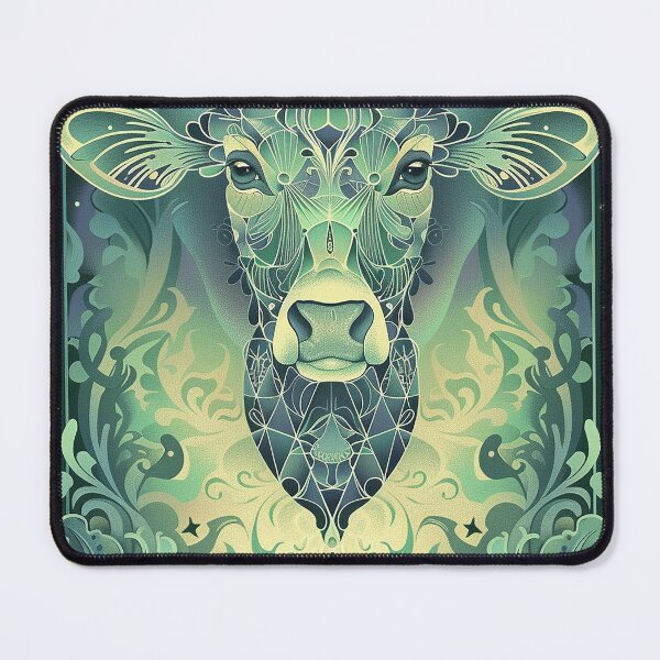 Item preview, Geometric Cow - Tarot designed and sold by PyramidSchmear.