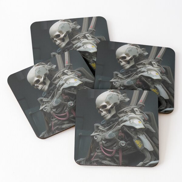 Item preview, Cyberpunk Skeleton Warrior designed and sold by taoistviking.