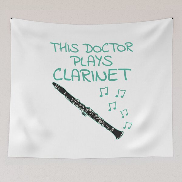 Item preview, This Doctor Plays Clarinet, Clarinetist Woodwind Musician designed and sold by doodlerob.