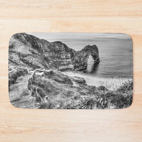 Item preview, Durdle Door, Dorset, England, Black And White designed and sold by Paul Thompson Photography.