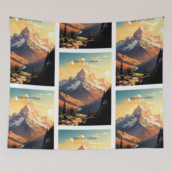 Item preview, Kanchenjunga Wilderness Wonder designed and sold by NeuralVibe.