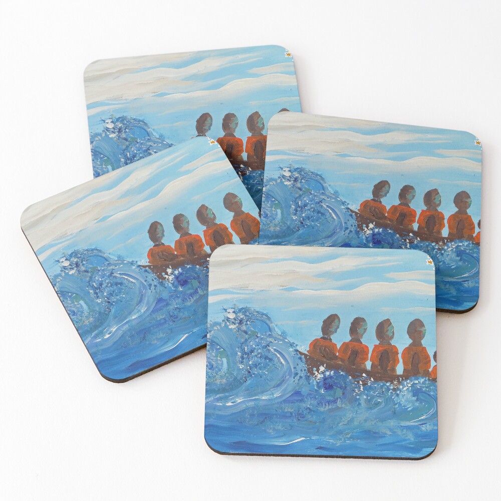 Item preview, Coasters (Set of 4) designed and sold by HopeProject.
