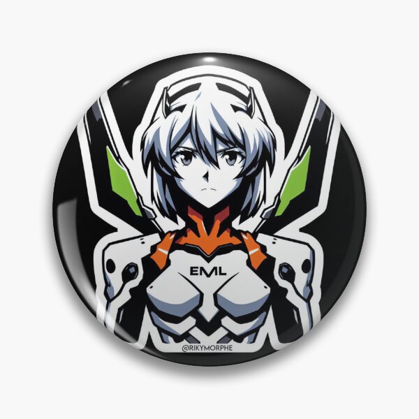 Item preview, Inspiración Evangelion - Sticker designed and sold by rikymorphe.