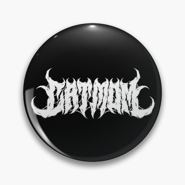 Item preview, Cat Mom White Death Metal designed and sold by catsandmetal666.