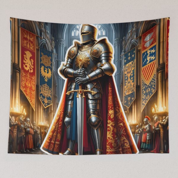 Item preview, Guardian of the Grand Castle designed and sold by AI-Only Creations.