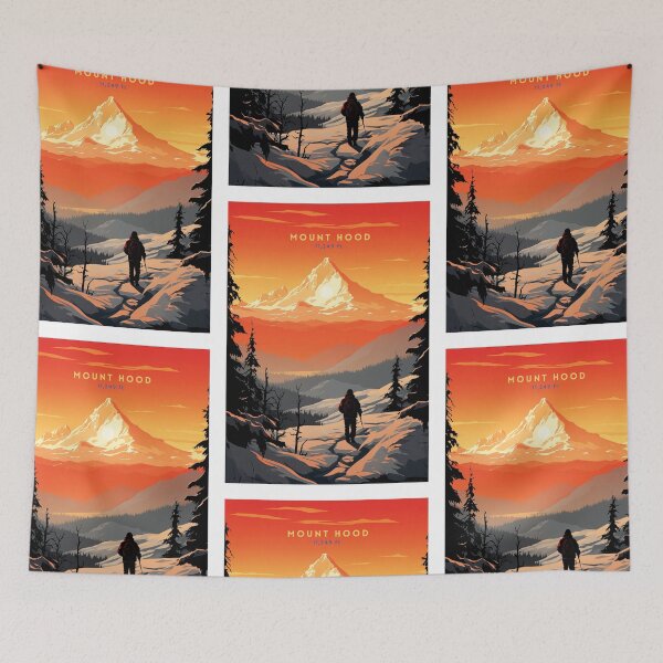 Item preview, Mount Hood Summit Splendor designed and sold by NeuralVibe.