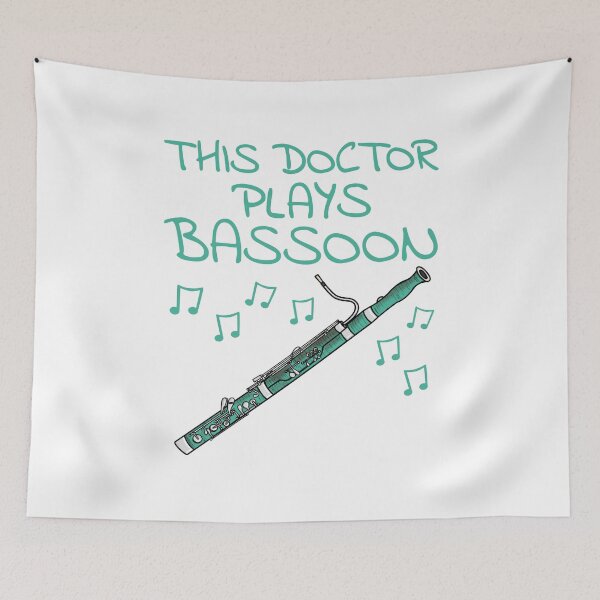Item preview, This Doctor Plays Bassoon, Bassoonist Woodwind Musician designed and sold by doodlerob.