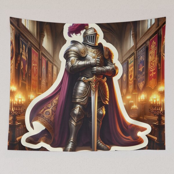 Item preview, Regal Knight designed and sold by AI-Only Creations.