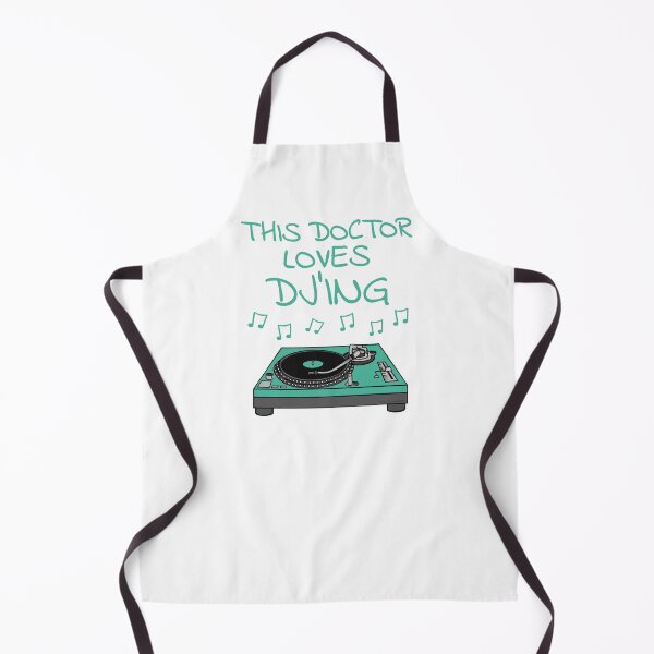 Item preview, This Doctor Loves DJ'ing, DJ Music Producer Musician designed and sold by doodlerob.