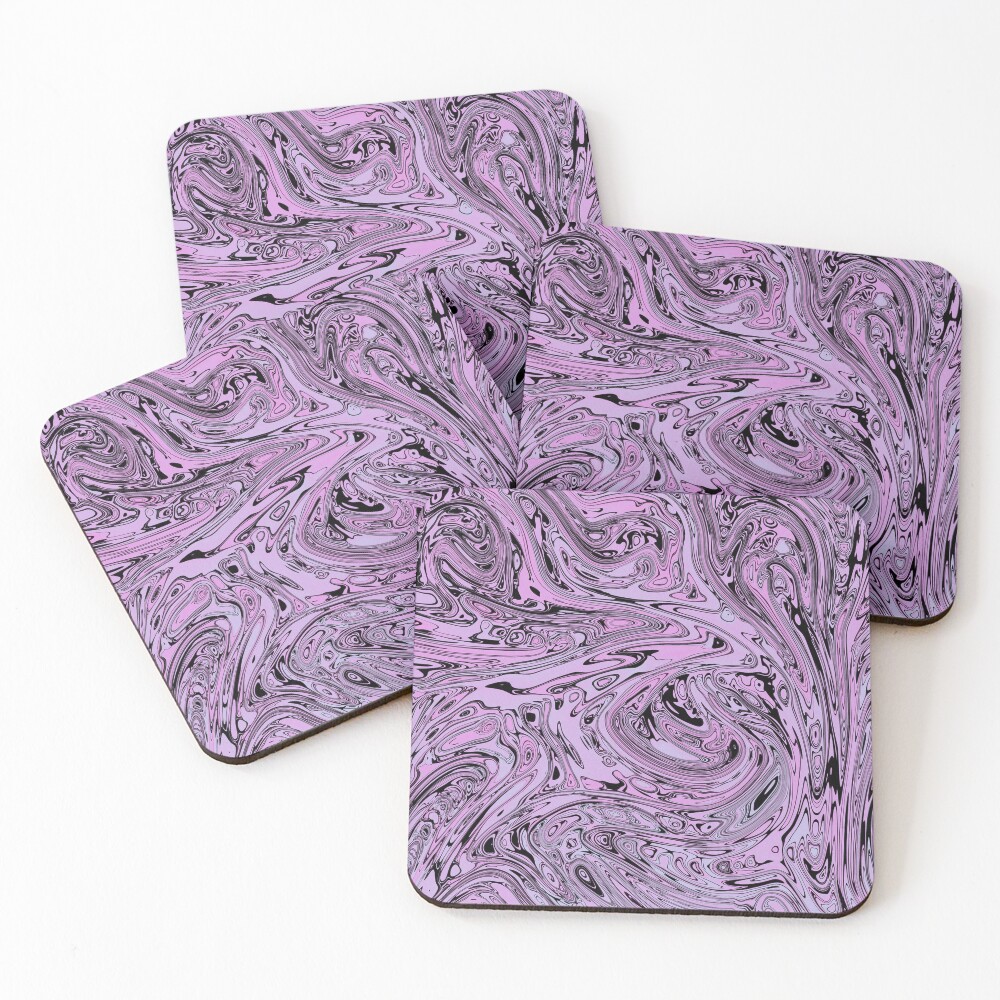 Aperçu de l'œuvre Dessous de verre (lot de 4) créée et vendue par InABadSay.