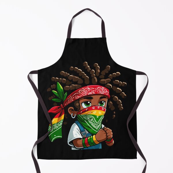 Item preview, Juneteenth African American Black History Face Dreadlocks designed and sold by Artistoos.