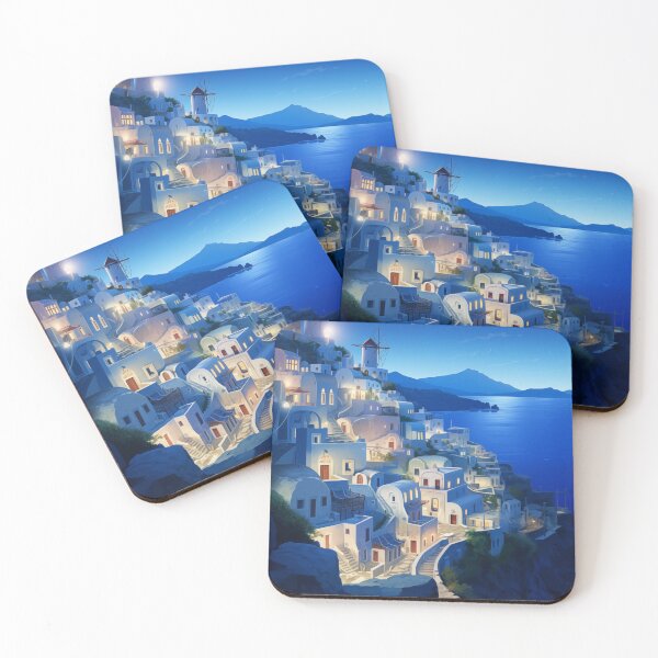 Item preview, Santorini Serenity: Dreams in Greece #6 designed and sold by Anuchartl.