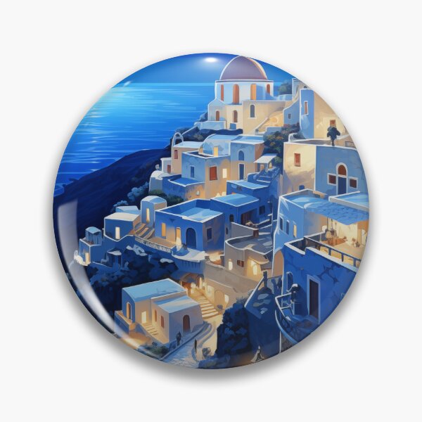 Item preview, Santorini Serenity: Dreams in Greece #7 designed and sold by Anuchartl.