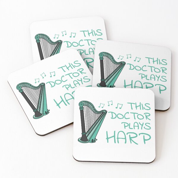 Item preview, This Doctor Plays Harp, Harpist String Musician designed and sold by doodlerob.