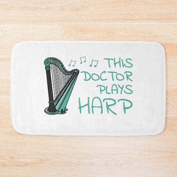 Item preview, This Doctor Plays Harp, Harpist String Musician designed and sold by doodlerob.